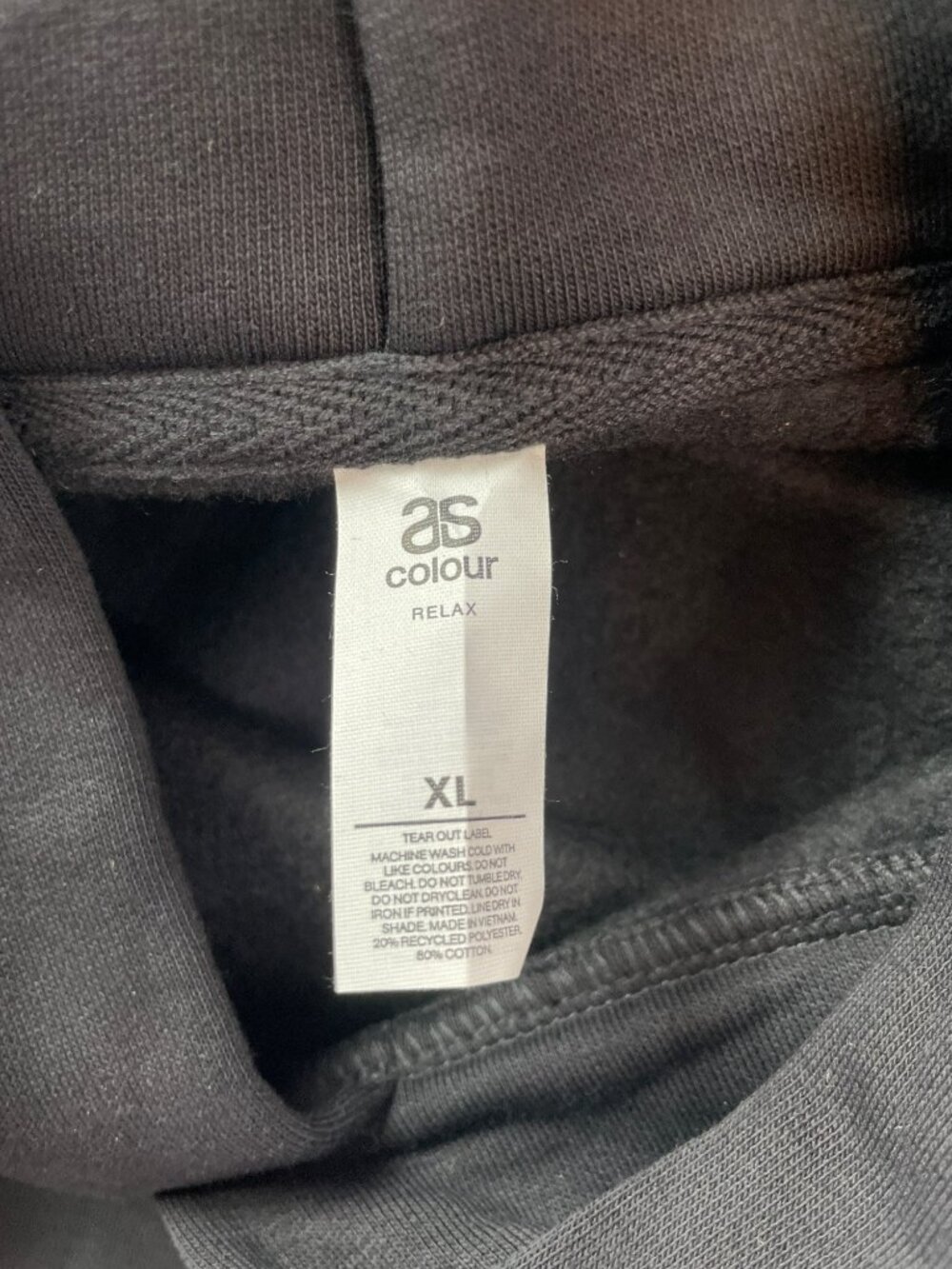 AS Color Scammer Payback Graphic black hoodie sweatshirt Men's Size XL - Picture 7 of 7